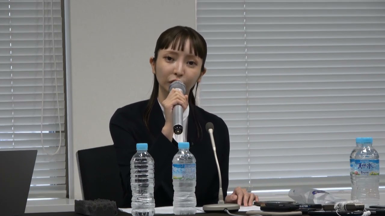 政治家女子４８党・大津綾香党首の記者会見