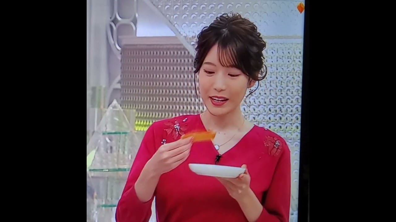 食べる竹俣紅アナ　#shorts