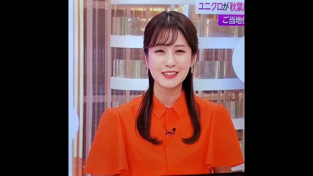 脱力じゃない堤礼実アナ　#shorts