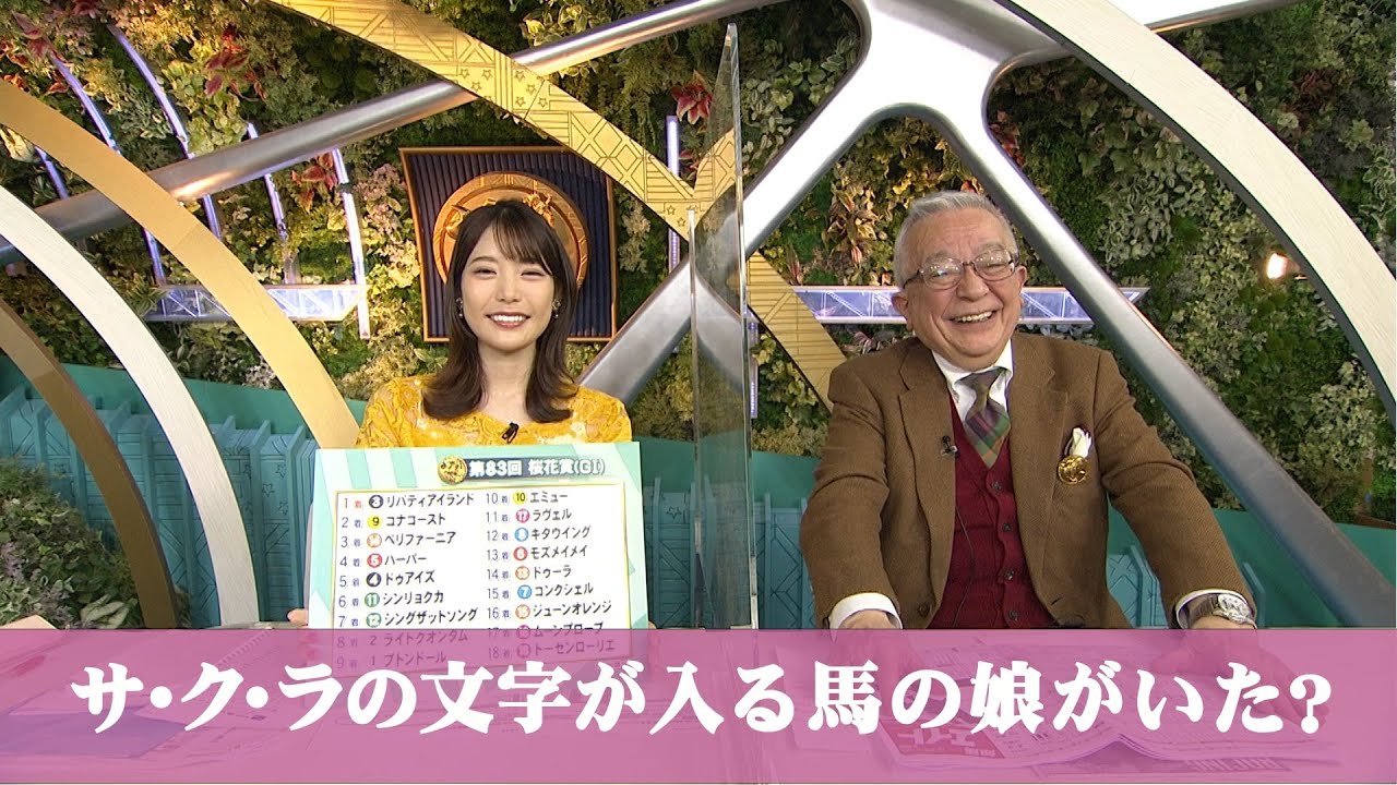 第278回井崎脩五郎の反省部屋「サ・ク・ラの文字が入る馬の娘がいた?」