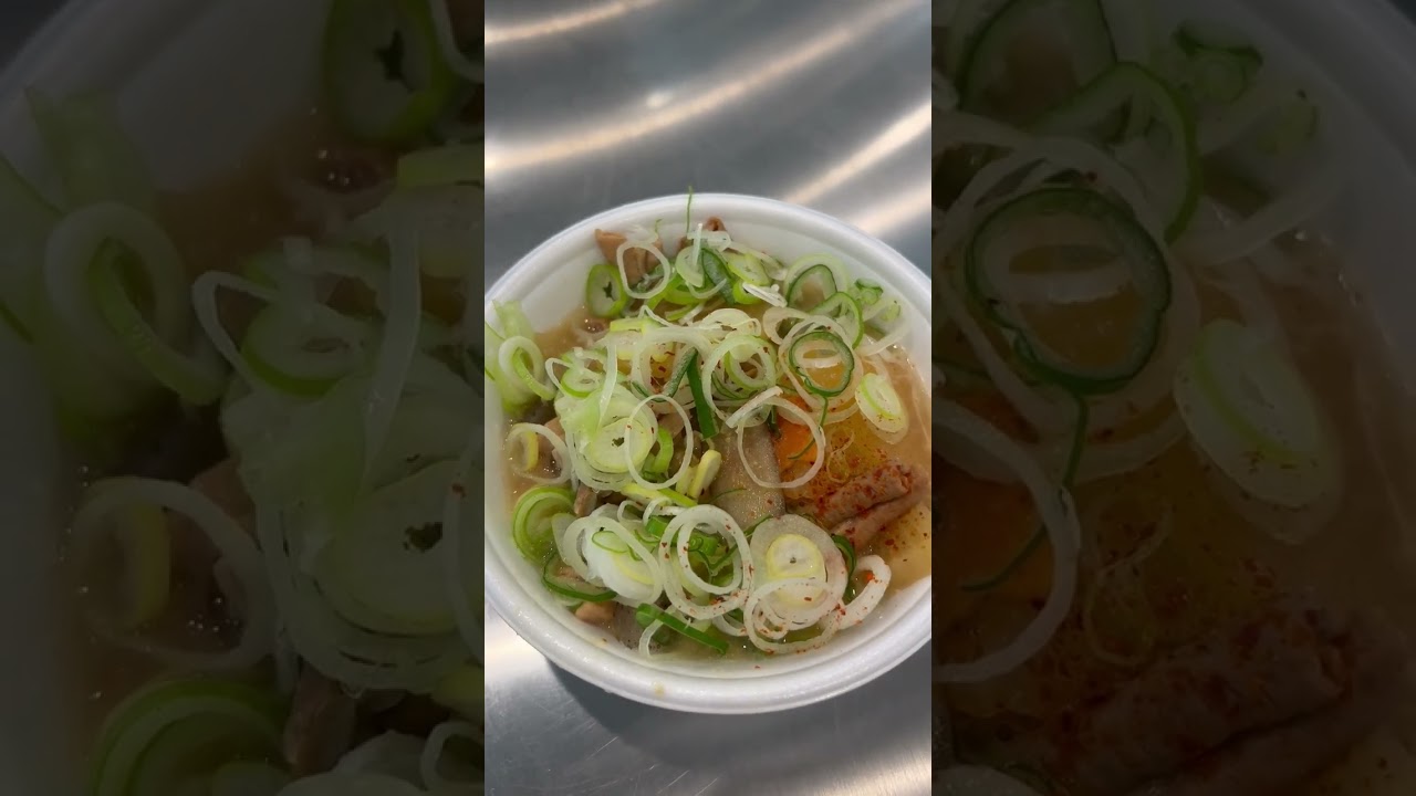 中山競馬場の梅屋さんの豚もつ煮