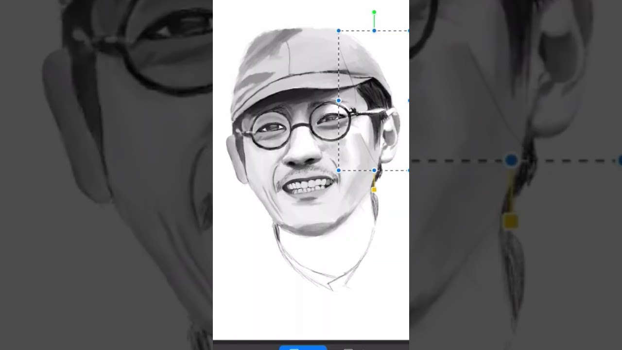 一般人がラーゲリより愛を込めて 山本さん描いてみた　#shorts
