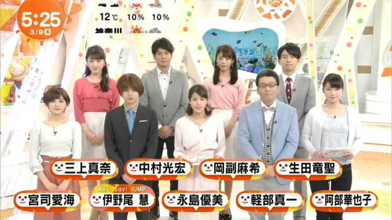めざましテレビ op（2016.10〜2017.03）