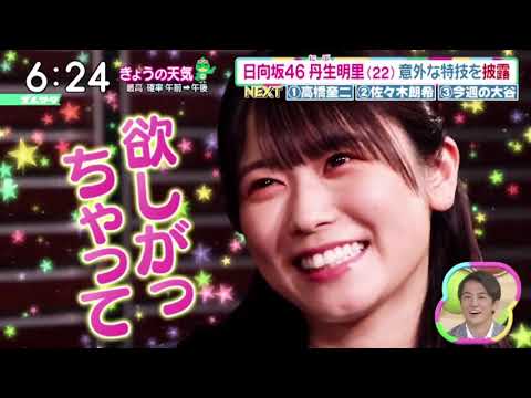 【日向坂46】ズムサタ作家・佐藤満春さん、とんでもない量の丹生ちゃん資料を用意www『ズームイン!!4月22日』