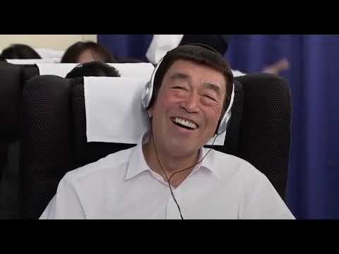 志村けん カトパン 爆笑コント 飛行機