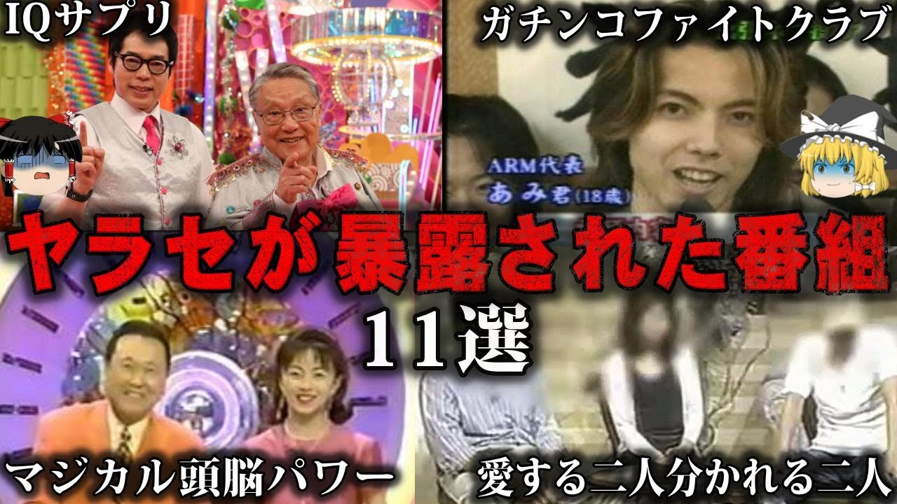 【総集編】闇が深い…とんでもないTVのヤラセ11選をゆっくり解説【作業用】