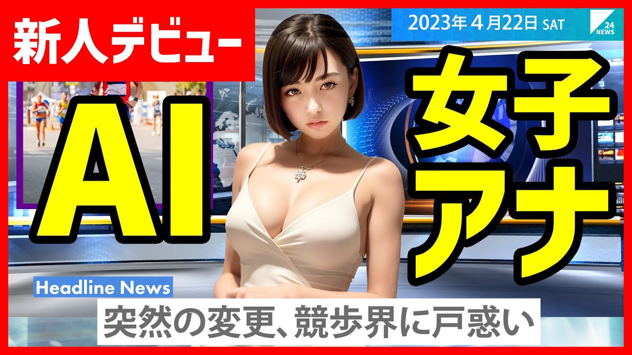 AI女子アナ「新人デビュー」オリンピック競技「IOCの決定に現役選手からの不満がつのる」