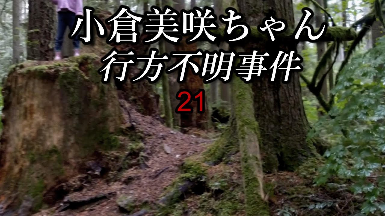 小倉美咲ちゃん失踪事件㉑ ”山の事故と山の事件"