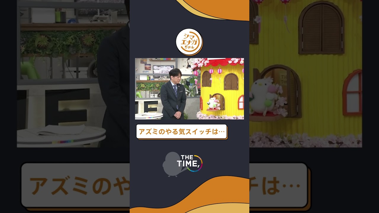 【THE TIME,】アズミのやる気スイッチは…#thetime_tbs #thetime切り抜き #アズミ #安住紳一郎 #シマエナガちゃん #シマエナガ #shorts