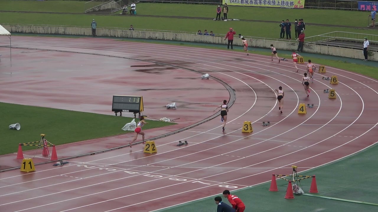 20230429145254宮崎県高校ジュニア女400ｍＡ決勝 原田エミリー3/宮崎(宮崎南)