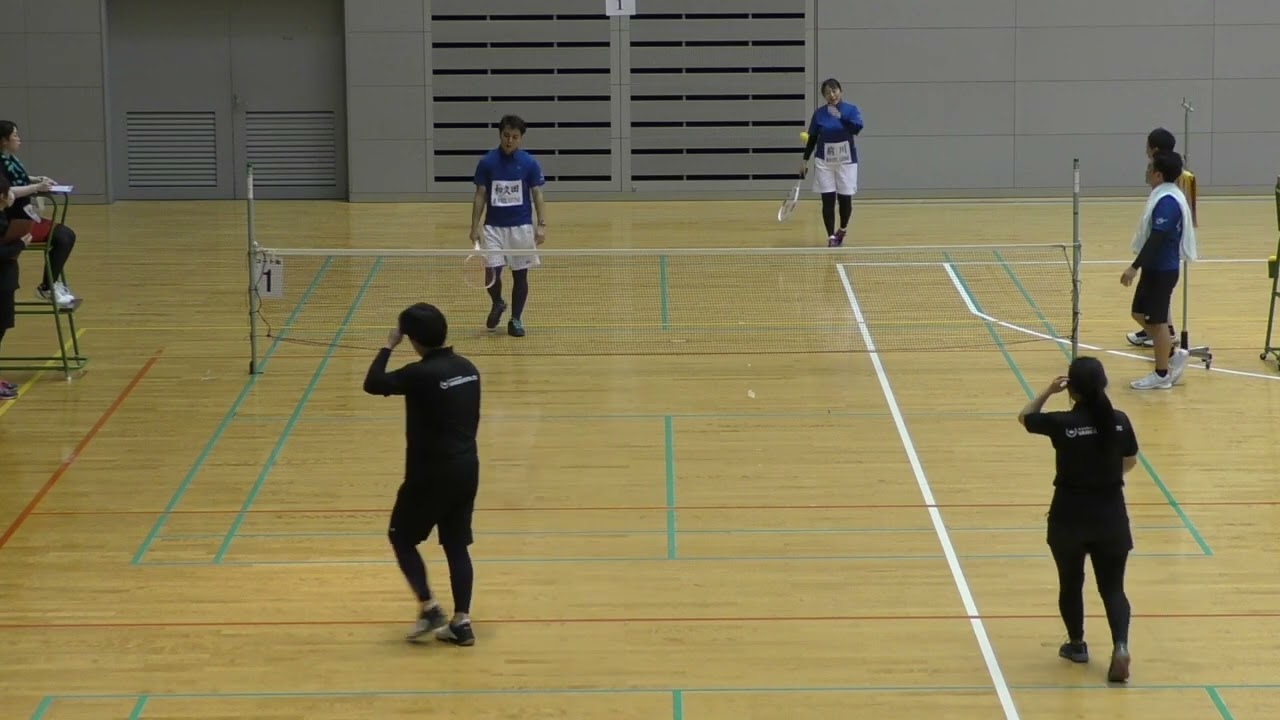和久田・前川vs安藤・瀧石（VAMOS!OITA STC） 第10回フンドーキンカップ九州オープン記念大会