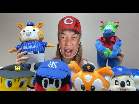 【祝1万人】なんとこの度セ・リーグ全球団マスコットコンプリートしました！