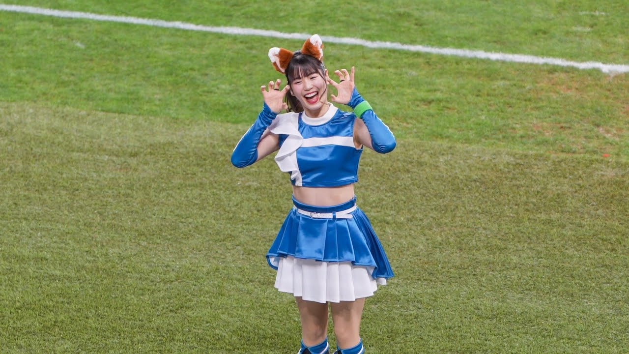 20230330 ファイターズガール 滝谷美夢さんの「きつねダンス」
