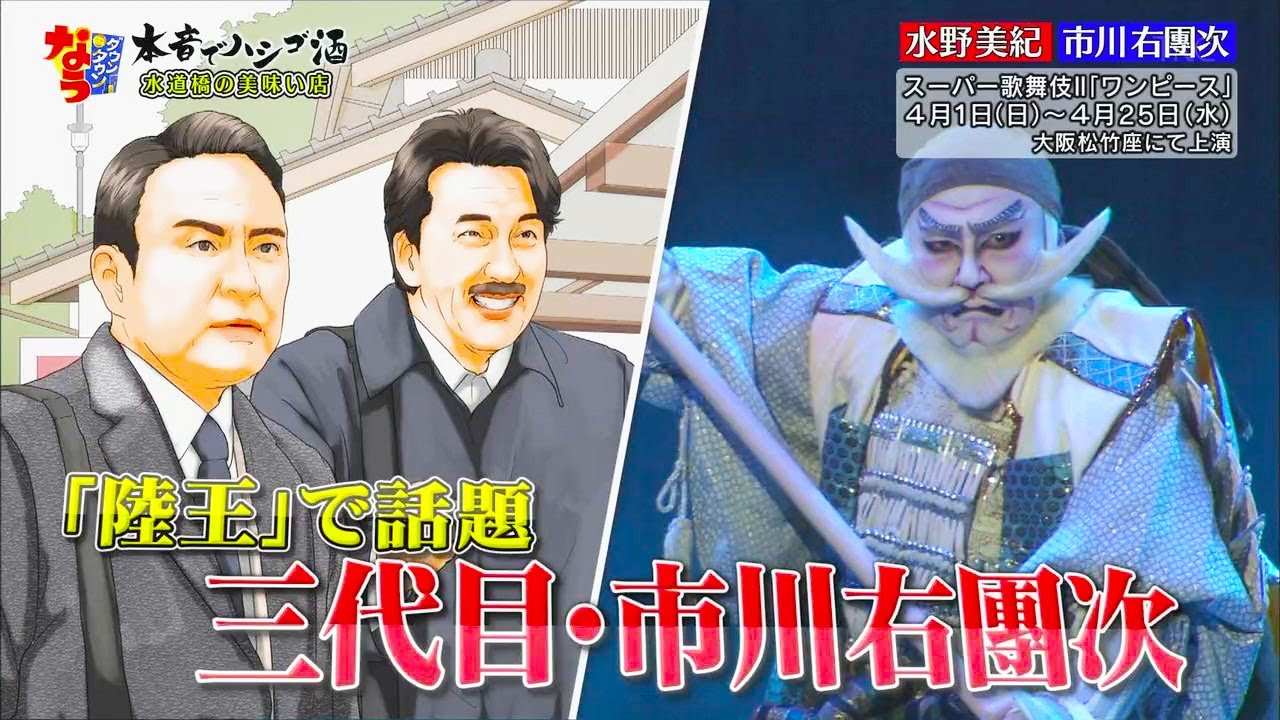 【ダウンタウンなう】 市川右團次 (54) 海老蔵モノマネ&愛之助・紀香とブログ戦争