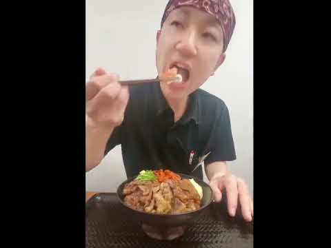 【桜の韓丼】キムチカルビ丼 #食レポ #四日市グルメ #店長