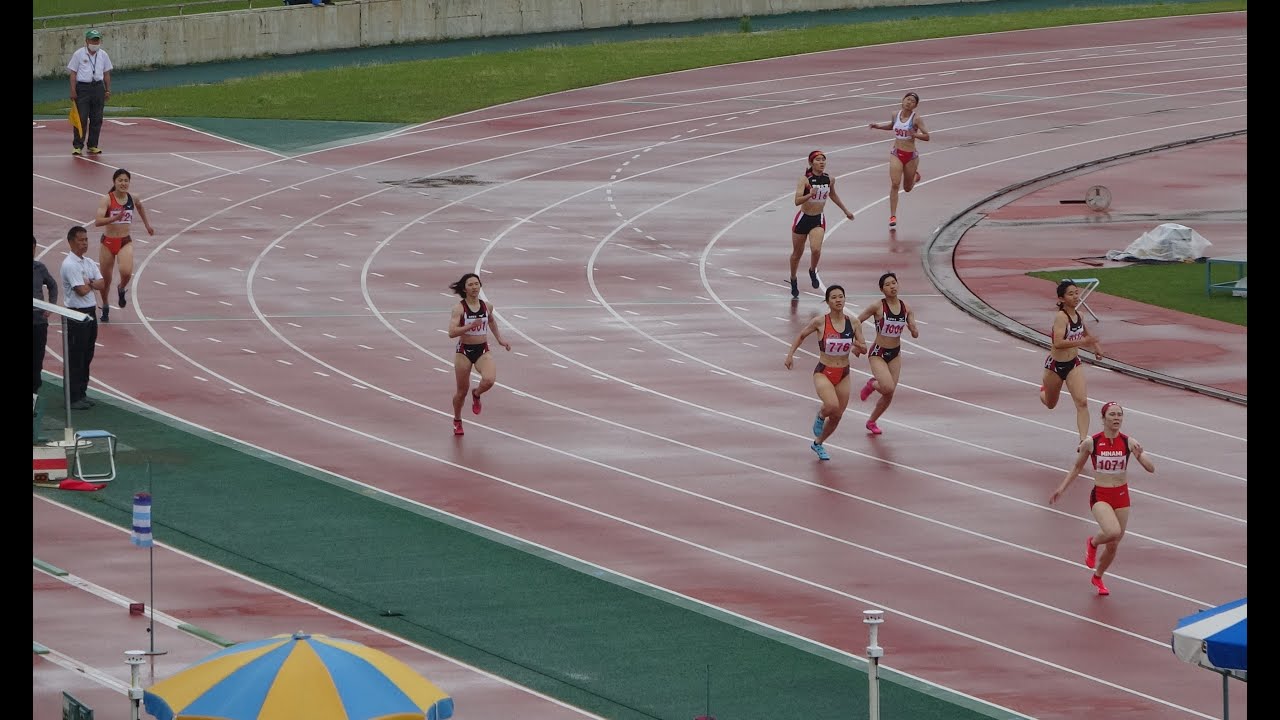 20230429 宮崎県高校ジュニア 女子400mA決勝・原田エミリー3/宮崎(宮崎南)57"50