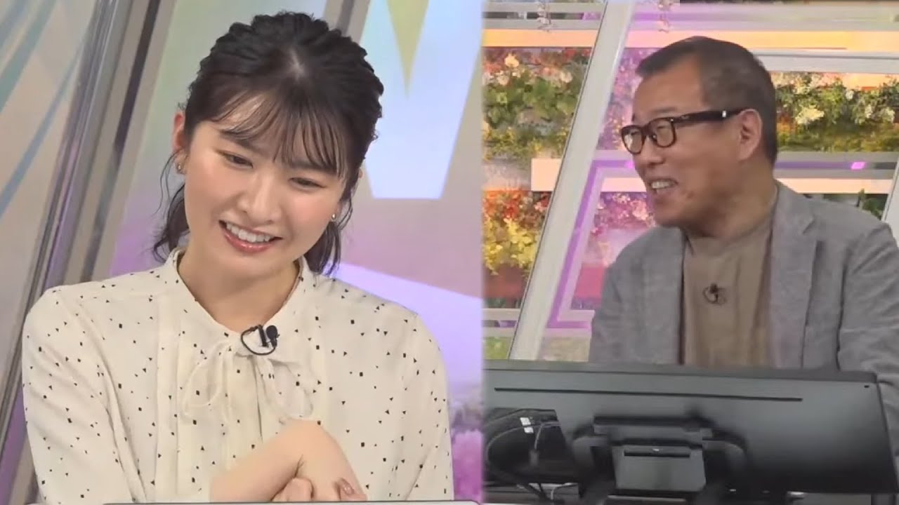 反省していたらなぜか森田さんに笑われるお天気お姉さん【駒木結衣】