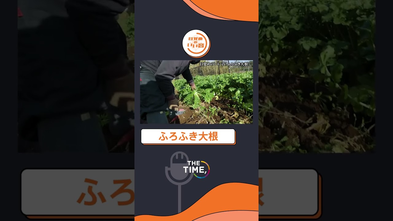【THE TIME,切り抜き】ASMR・ふろふき大根（目覚めのいい音） / 2023.2.6放送