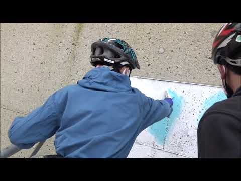 地元の小学生が菊間の新たなシンボル作成 2023.3.10放送