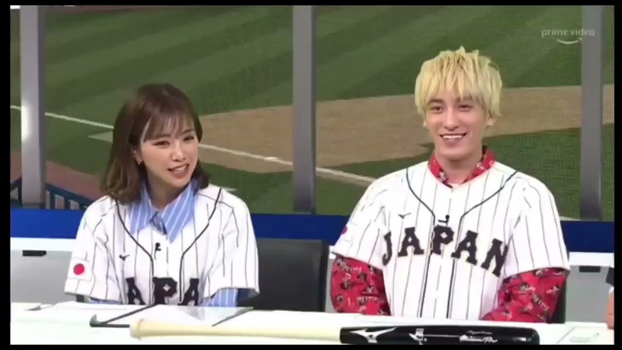 中川絵美里さんEXIT兼近さん辻さんメキシコ戦の予想と19:12佐々木朗希選手インタビュー2023.3.20(日本3.21)[720] ＷＢＣ準決勝