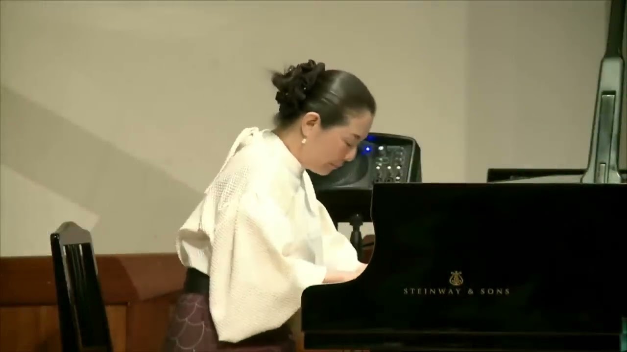 「献呈」シューマン作曲リスト編曲　ピアノ　吉田恵女史２０２３年4月30日大和カルバリーチャペル第三礼拝特別賛美