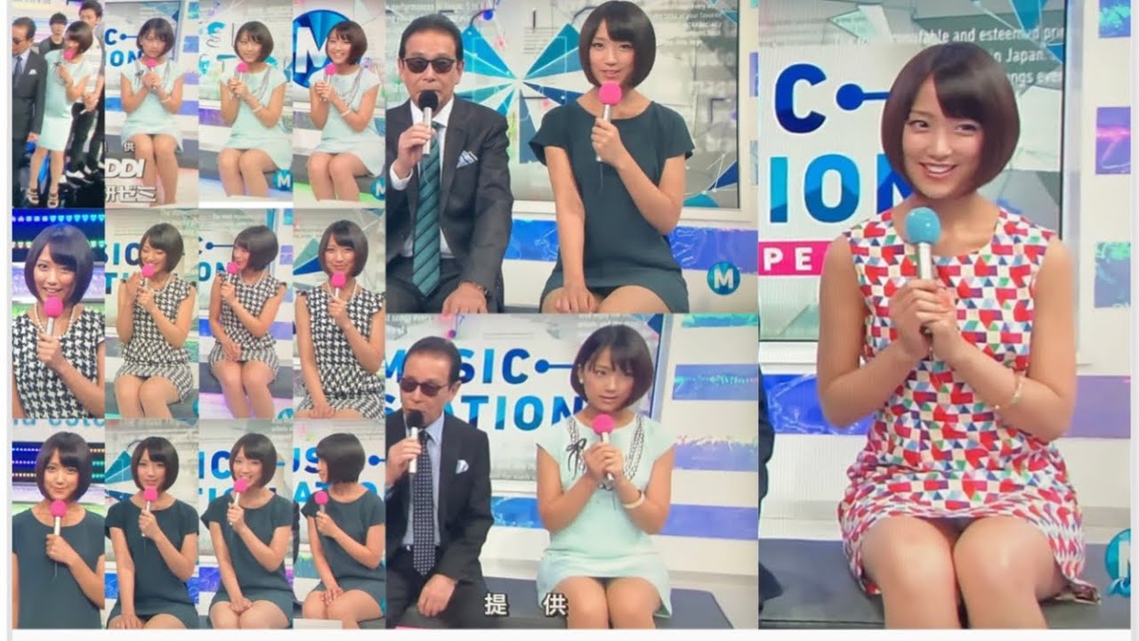竹内由恵 音楽番組にてえちえちのミニスカパンチラ見えてる？（サンプル動画）