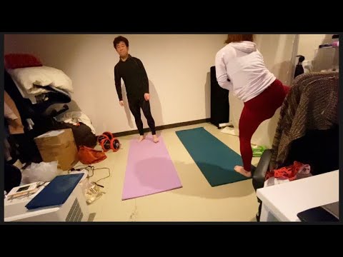 筋トレ女子がおしっこ漏れる前にお股ガードマンｯｽ❣️