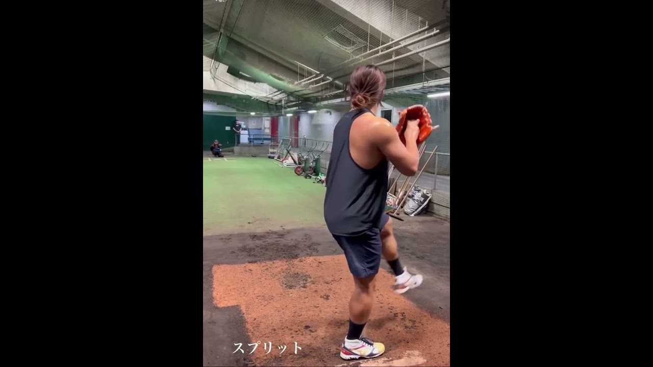 澤村拓一の筋肉スプリット💪