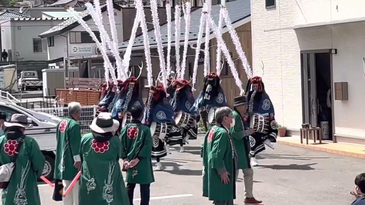 2023.5.2 大船渡市笹崎鹿踊り