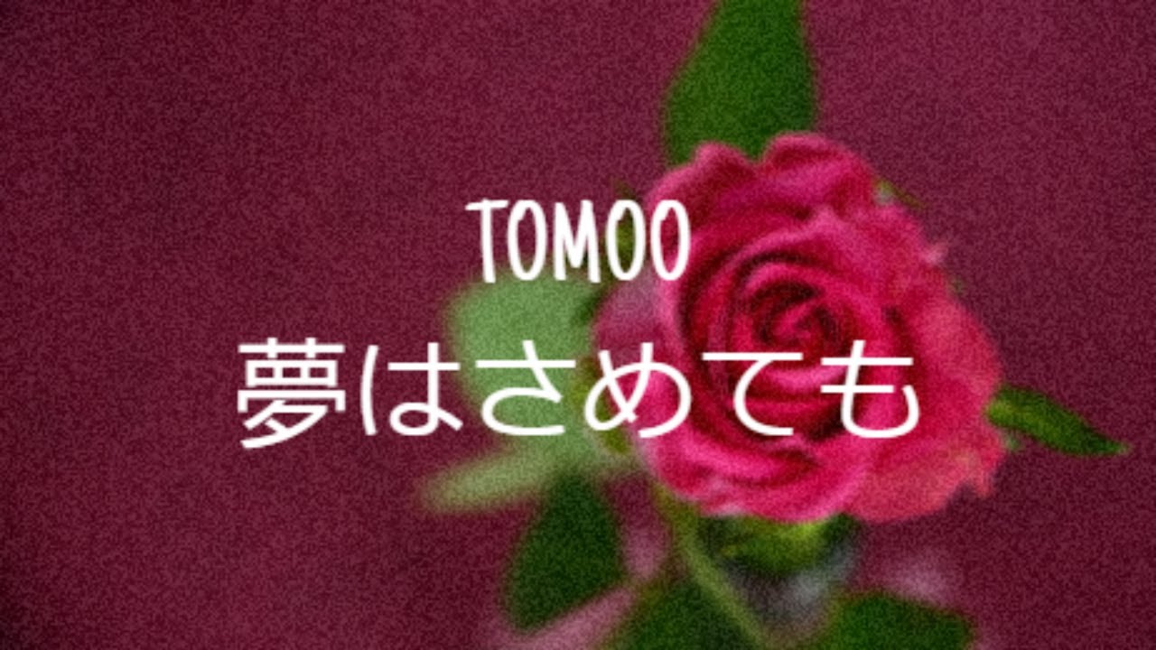 TOMOO   夢はさめても ( Lyrics/歌詞 Kashi)