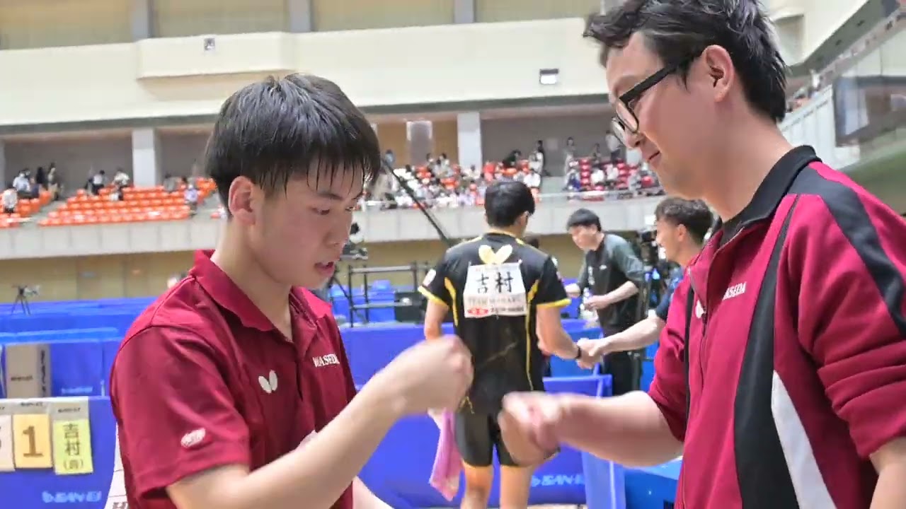 【ハイライト】男子1回戦 濵田一輝 vs 吉村真晴｜卓球 第4回パリ五輪日本代表選考会