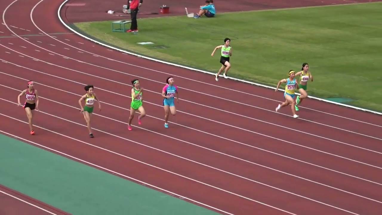 20230503151031宮崎市春季記録会中共女100ｍ決10組 赤星 未來3(檍中)