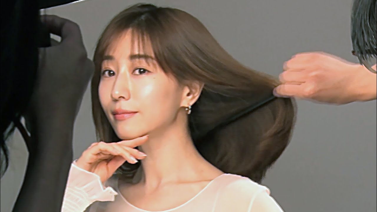 田中みな実、全方向から美しく色っぽい艶髪が完璧／「WANOMIわのみ」CM＋メイキング＋インタビュー