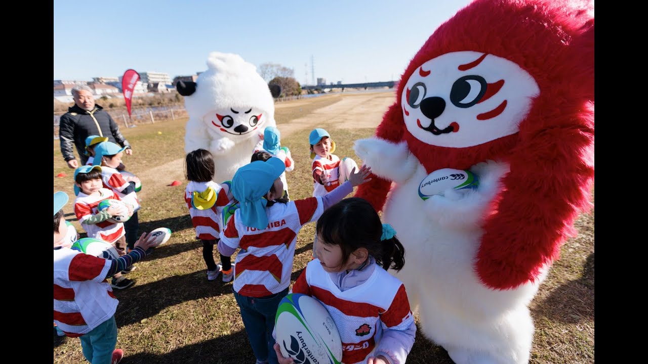 【ラグビー次世代支援】canterbury rugby little play field/ラグビーボールに触れるきっかけづくり