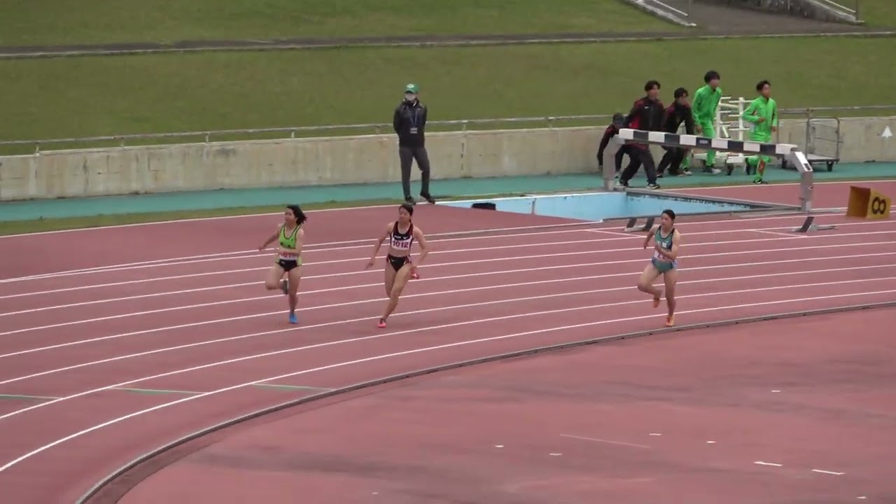 20230402115322M ・A・M・F・in MIYAZAKI女子150ｍ決9組 上岡 姫乃3/宮崎(宮崎商業)