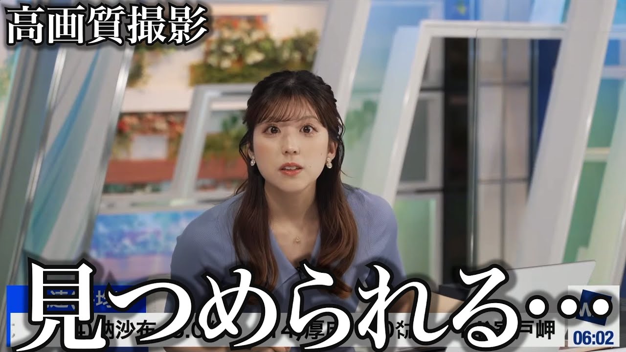 【まとめ】綺麗すぎるカメラでお天気お姉さんの無邪気なスタジオ散歩を撮ってみた！【小林李衣奈】