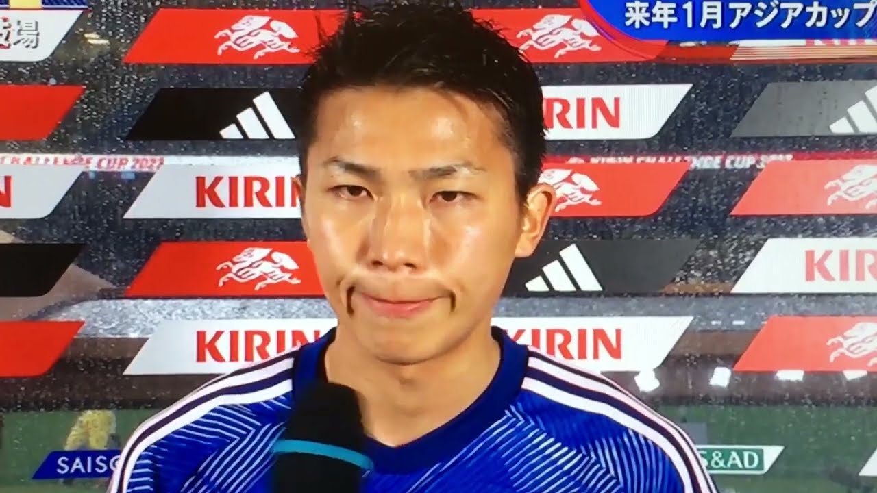 【親善試合】🇯🇵x🇺🇾西村拓真インタビュー　ウルグアイ戦後