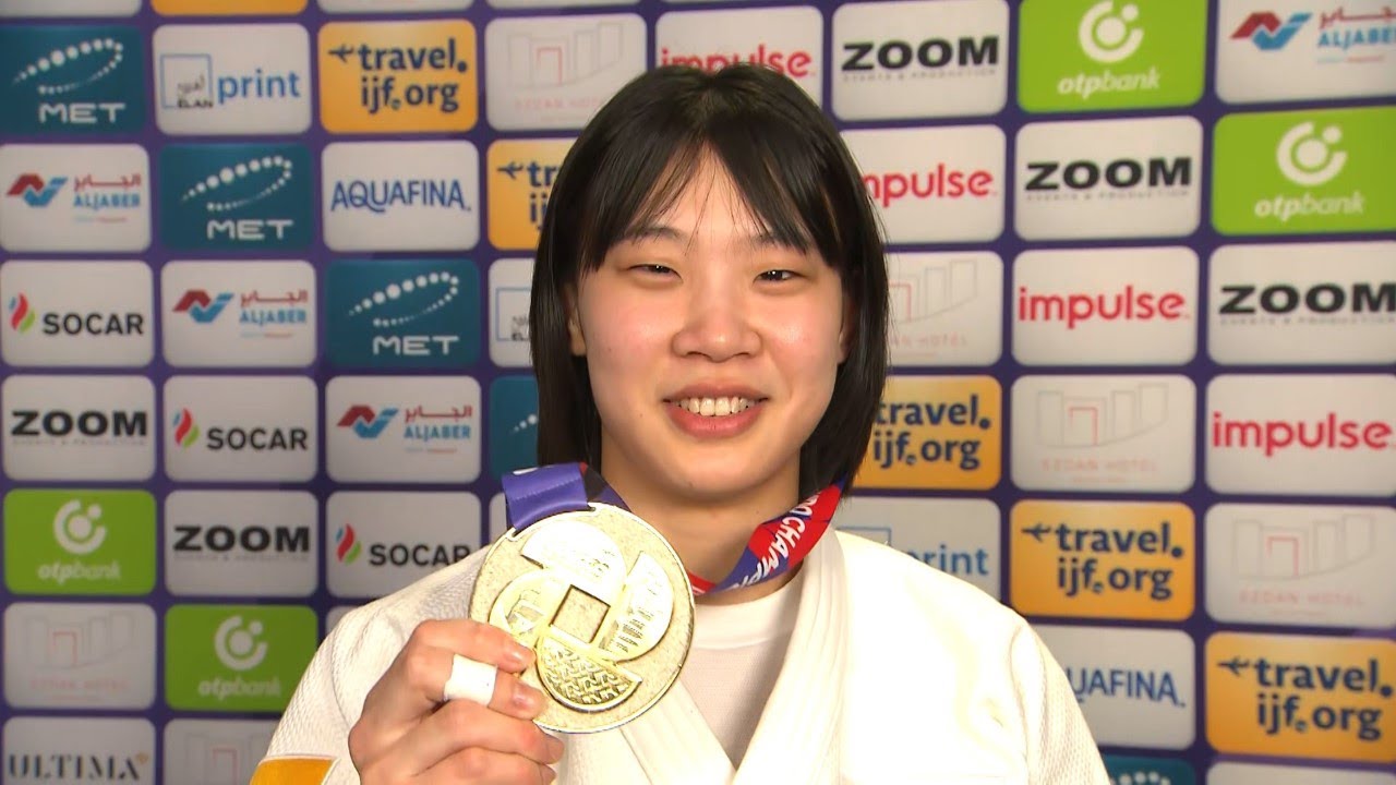 【2023世界柔道】新添左季　女子70kg級　決勝戦