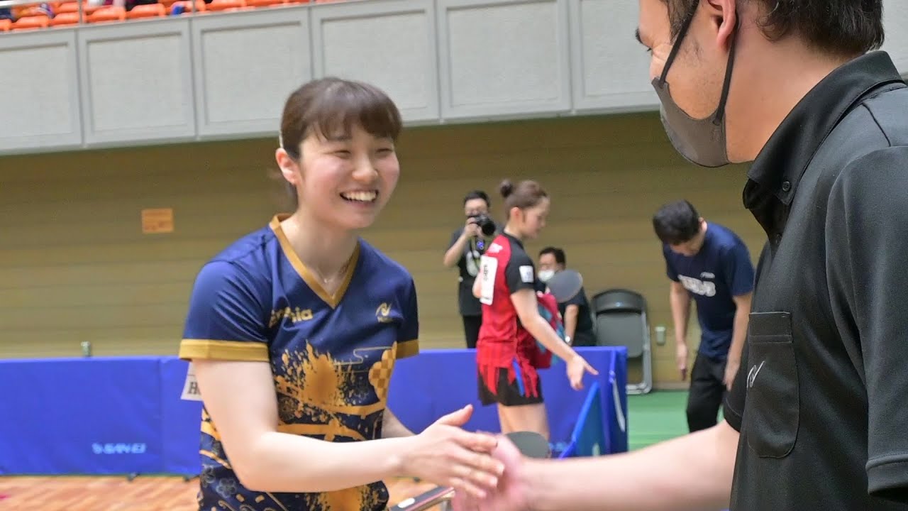 【ハイライト】女子2回戦 井絢乃 vs 木原美悠｜卓球 第4回パリ五輪日本代表選考会