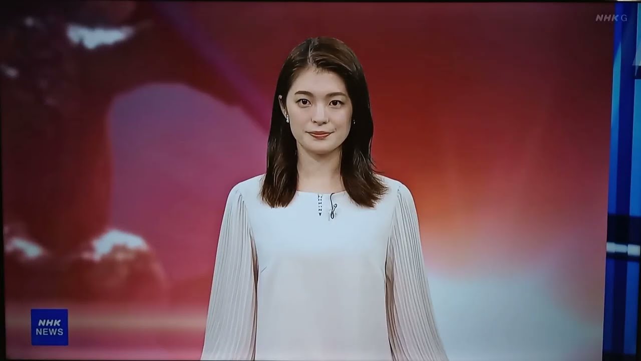 2023/05/08(月)　ニュース7 　どうした和久田キャスター 😭　 ＃川﨑 理加