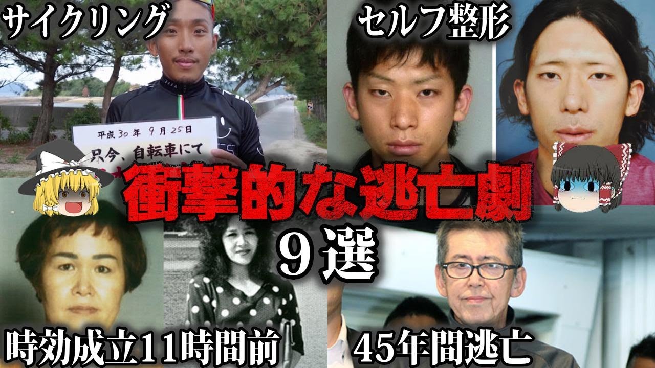 【総集編】衝撃の逃亡劇を遂げた人たちと闇の深い出来事をゆっくり解説【作業用】