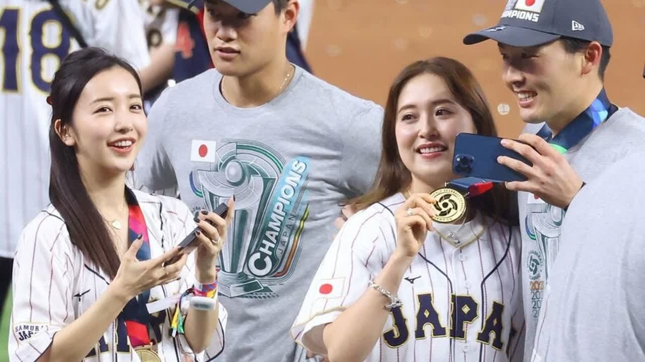 ＷＢＣ〝侍妻〟板野友美＆衛藤美彩の「勝ち組感」 大谷翔平ら独身組争奪戦