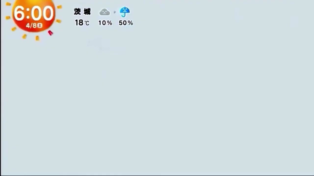 めざましどようび
