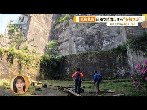 人気の「低山登山」　鋸山の“ラピュタの壁”　ふもとで絶品スイーツも【あらいーな】(2023年5月16日)