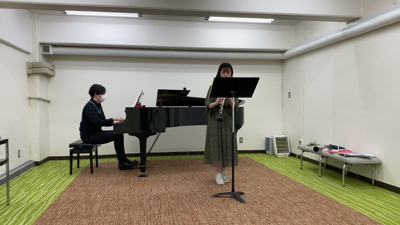 [生徒様演奏] 林美沙希Cl/小野信太郎Pf W.A.モーツァルト クラリネット協奏曲より第３楽章Mozart Clarinet Concerto KV.622 3mov
