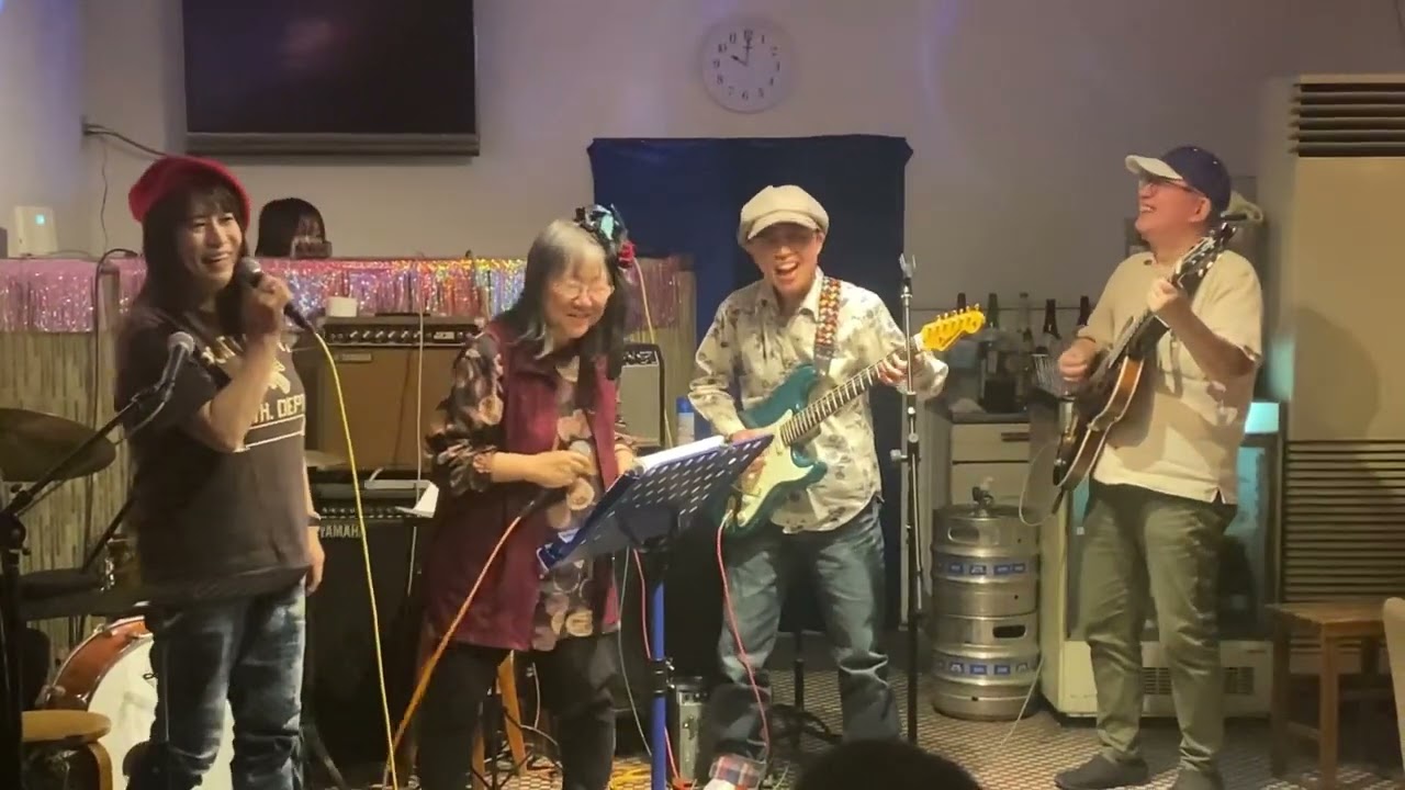 【朝起きたら・・・】小林万里子&鷲尾悠持郎×MAMIE＆藤岡恵美@天Q BLUES NIGHT20230512