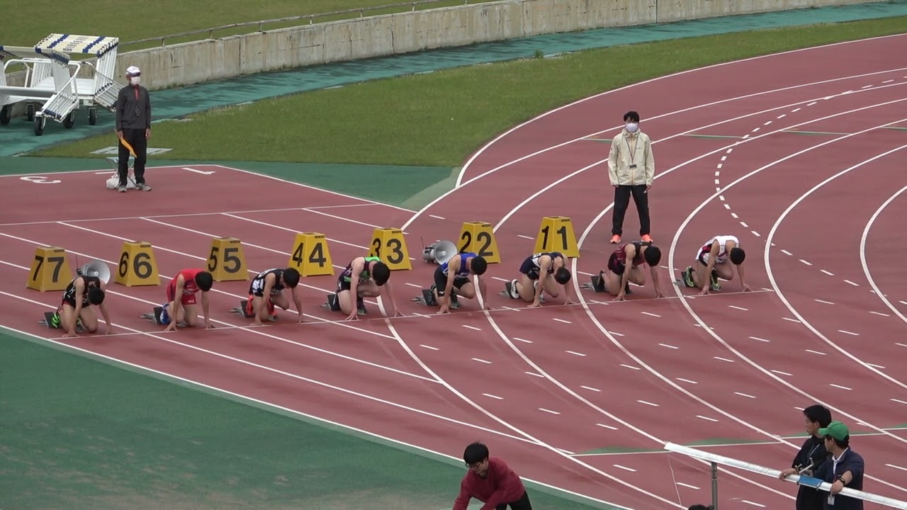 20230415161121宮崎県記録会一高男100ｍ14組 和田 莉来2/宮崎(都城泉ヶ丘高)
