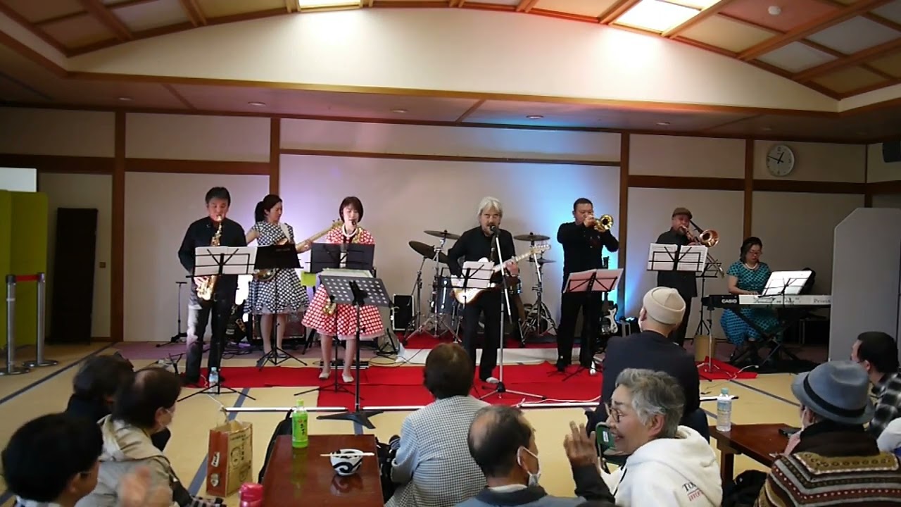 🌈レインボーキャッツ🐈「初心者バンド修行の旅」温泉編　いい湯だな！霞の郷ライブ