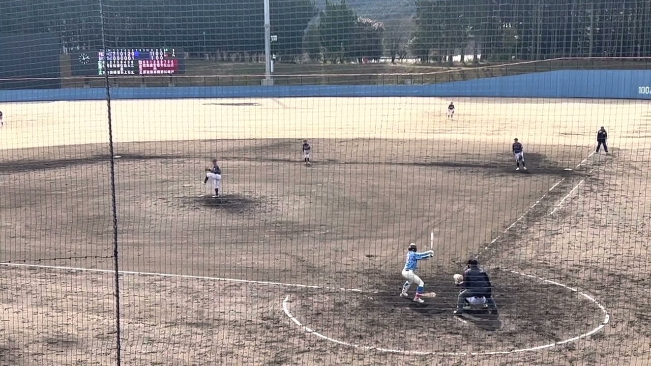 白石大碧 ランニングホームラン 宇和島ボーイズ🆚松山ヤングアブレイズ