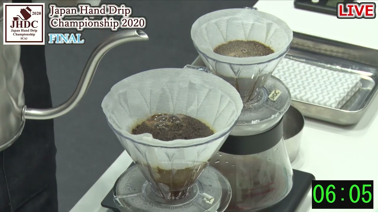ジャパン ハンドドリップ チャンピオンシップ (JHDC) 2020 決勝／廣田 真麻